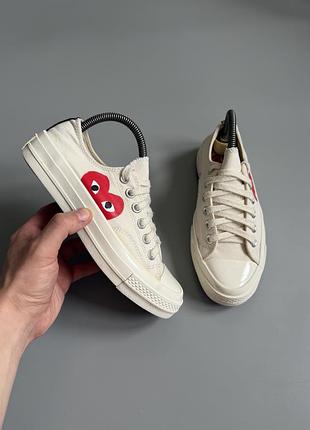 Кеды converse chuck taylor all star comme des garcons play 37(23.5см)
