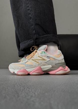 Женские кроссовки new balance 9060 x joe freshgoods baby shower blue / smb+ 🔗