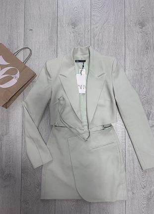 Сукня-піджак,костюм жакет спідниця zara