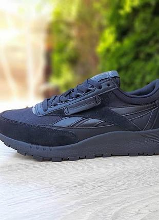 Reebok classic - мужские черные кроссовки (43 / 27,5 см) 44