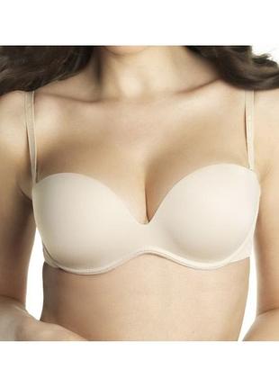 Бюстгальтер push up lormar free plus 65b, бежевый