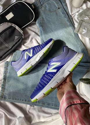 Беговые кроссовки new balance w775v1 с фиолетовым сетчатым верхом 41.5 (27см.)