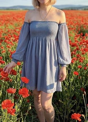 Шиіонова сукня zara m