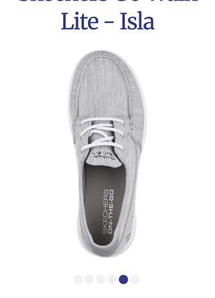 Жіночі макасини skechers gowalk lite 39 (26 см) 25.5см.
