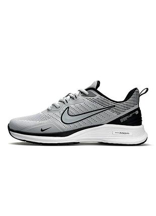 🐆 чоловічі кросівки nike zoom winflo light grey
