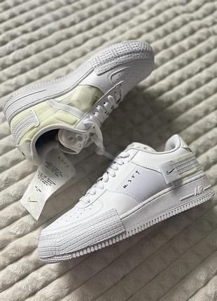 Nike air force 1 type white n.354