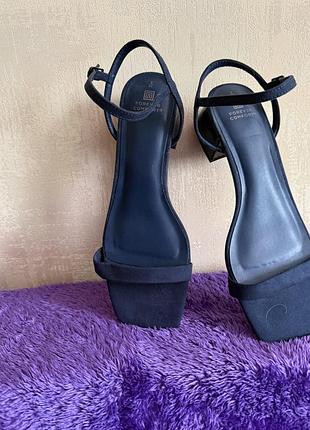 Босоножки next forever comfort (темно-синие), р.39-40