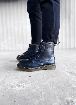 ❗dr martens 1460 black❗, зимние ботинки Доктор мартинс с мехом