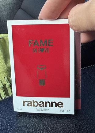 Rabanne parfum elixir fame in love