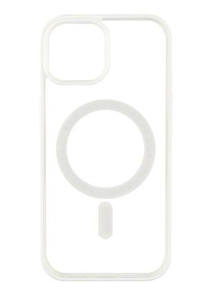 Чехол colors magsafe tpu color apple iphone 16 white (36457_3608264)