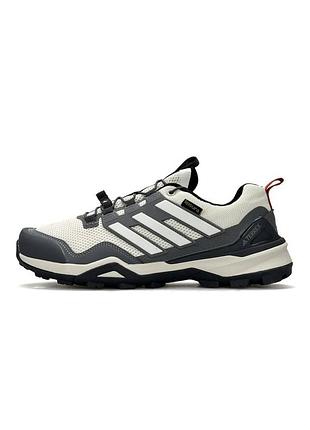 Чоловічі кросівки adidas terrex skychaser beige grey