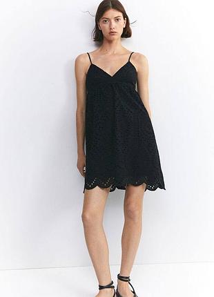 Шикарна жіноча сукня з прошви від h&m 🖤❤️