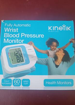 Автоматичний зап'ястковий тонометр бренда kinetik medical