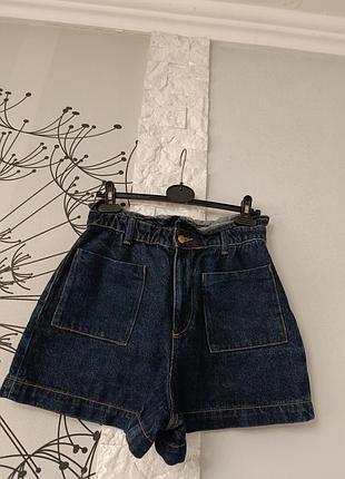 Джинсовые шорты zara