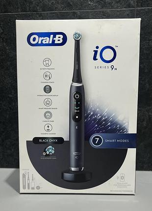 Електрична зубна щітка oral-b io 9n чорна + brush head + tc