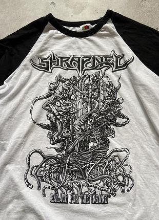 Реглан лонгслів shrapnel  "palace for the insane" 3