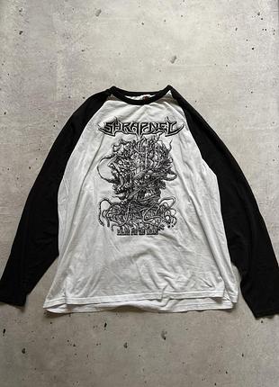 Реглан лонгслів shrapnel  "palace for the insane" 8