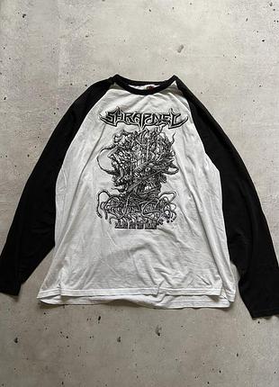 Реглан лонгслів shrapnel  "palace for the insane" 7