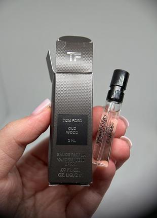 Tom ford oud wood парфумована вода 2 мл