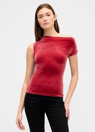 Жіноча асиметрична футболка gap