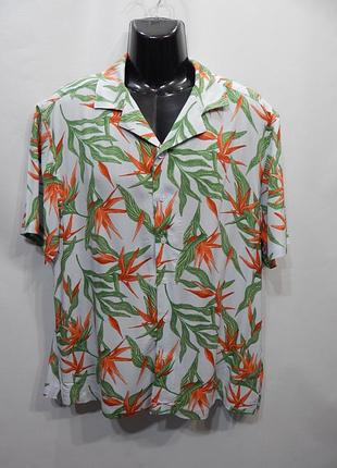 Чоловіча легка сорочка з коротким рукавом resort shirt р.52 021kr