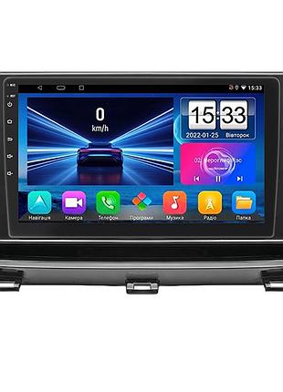Штатна магнітола lesko для nissan rogue iii 2021-2026 10" екран 1/16 wifi gps carplay 3 шт.