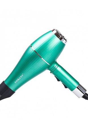 Фен для волос sokany sk-14009 2000 вт зеленый