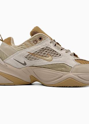 Кроссовки nike m2k beige 38