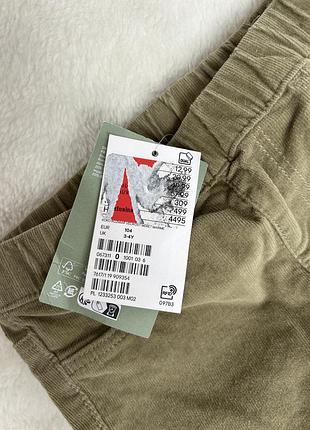 Штани h&m 3-4 роки 3