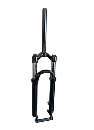 Вилка 26" lj 956s al 1-1/8" шток-260мм безрізьбова travel-115мм disc чорна (frk-26-d78)