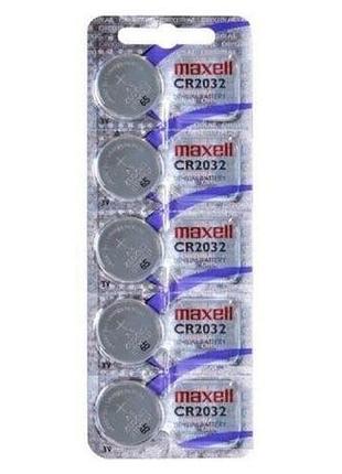 Батарейка maxell для sigma cr2032 1шт (bat030)