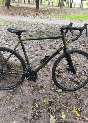 Велосипед гравел 28" stevens tabor рама 61см хаки 2024г.