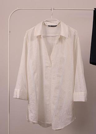 Женская легкая блуза туника zara