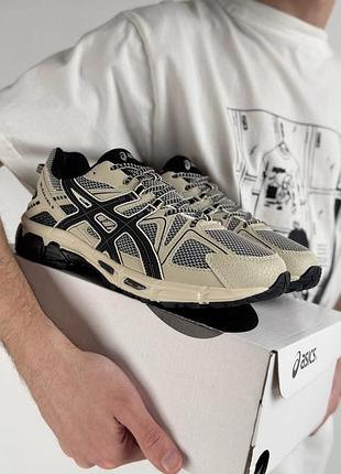 Мужские кроссовки asics gel-kahana 8 beige black 4