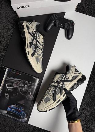 Мужские кроссовки asics gel-kahana 8 beige black 10