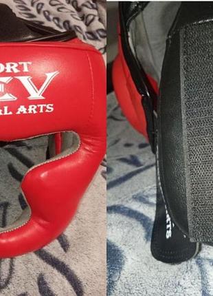 Боксерський шлем sport lev