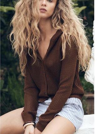 Кофта в сітку zara 2