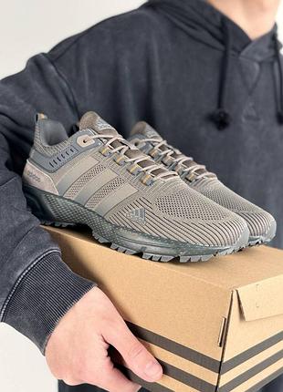Чоловічі кросівки adidas marathon brown grey 4