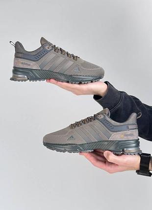Чоловічі кросівки adidas marathon brown grey 7