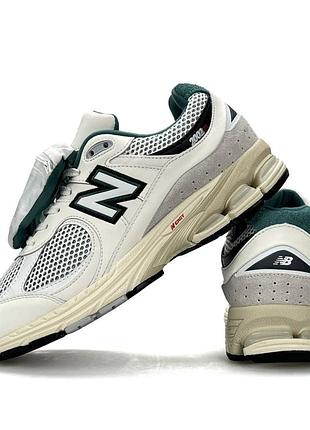 👕 мужские кроссовки new balance 2002r pouch beige green 5