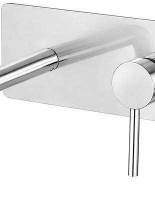 Смеситель для раковины vbi milano long 2 chrome скрытого монтажа