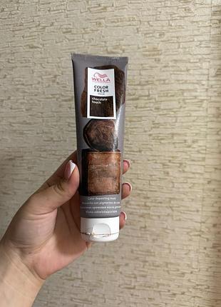 Маска тонуюча wella chocolate touch