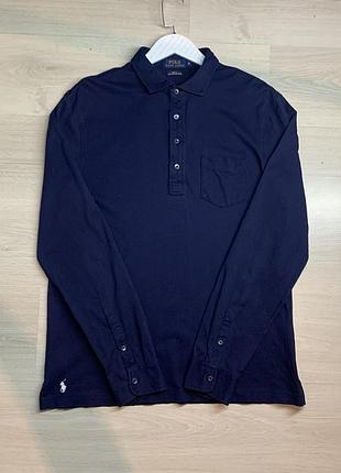 Чоловіча сорочка polo ralph lauren бавовняна оригінал casual преміум класична чудова брендова сорочка розмір l-xl (50-52 ua)