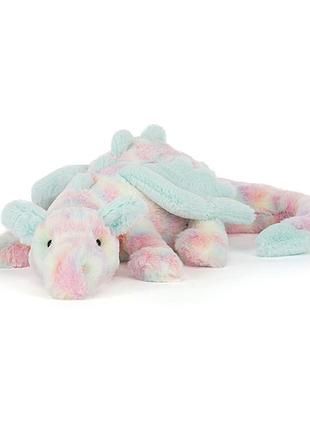Плюшевий дракон lazulia dragon jellycat 50 см