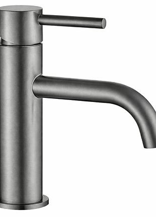 Змішувач для раковини vbi milano graphite низький
