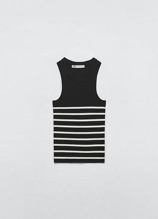 Полосатый топ от zara