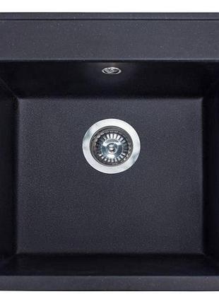 Кухонная мойка bodrum 510 black shine miraggio