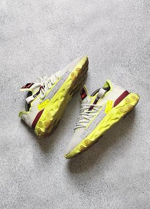 Кросівки nike react wr ispa platinum volt