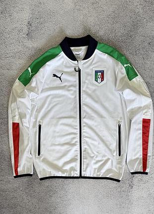 Олімпійка puma figc italia збірна італії stadium jacket розмір m