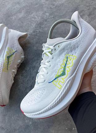 Кроссовки мужские hoka mach 6 (44 (28 см)) белый, немає, 42, новий/сток